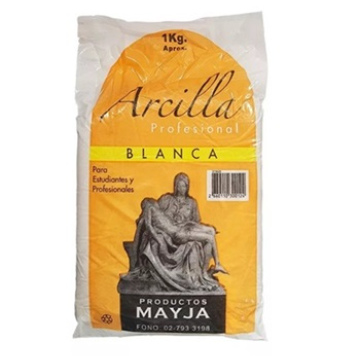 Arcilla blanca 1 kilo