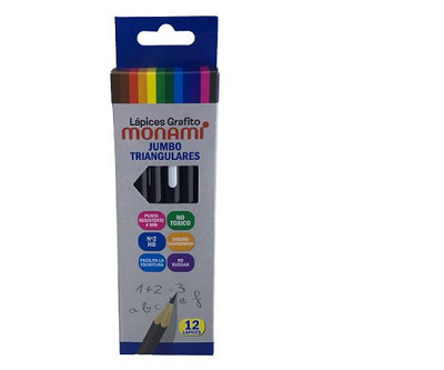 Lapiz mina jumbo Monami