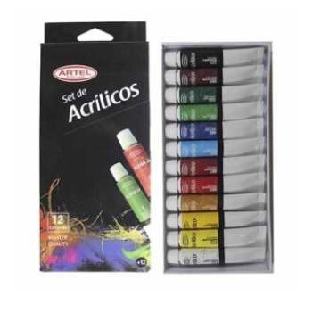 Acrilico 12 colores Artel