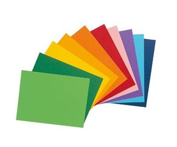 Hojas de color carta