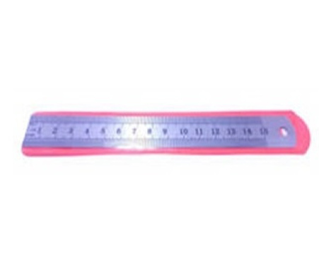 Regla metal 15 cm
