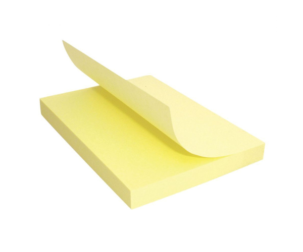 Notes amarillo 76x76mm