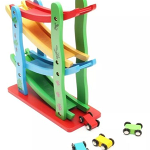 Pista 3 niveles de madera